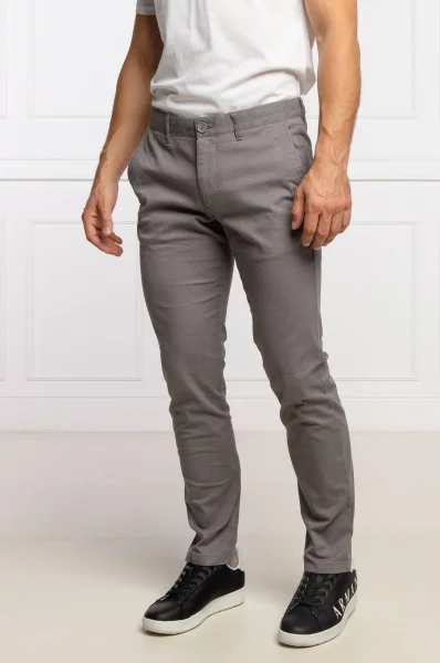Kalhoty | Slim Fit Armani Exchange šedý
